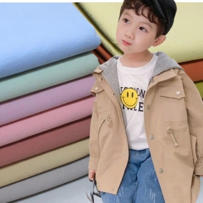 32SX21S 133X78 180GSM الأقمشة القطنية معطف سترة سميكة بوش النسيج