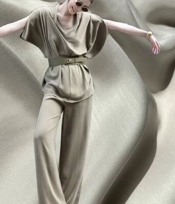 الألياف الخلوية المتجددة 100% كوبرو 113gsm النسيج المنسوج كوبرو Vs فيسكوز