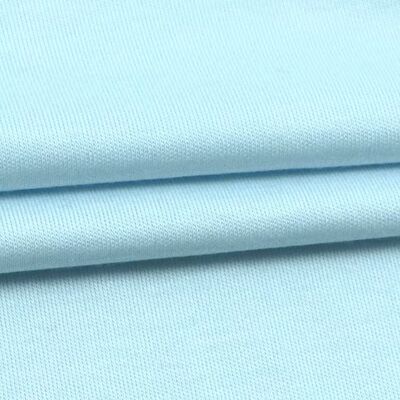 55% قطن 40% مودال 5% سباندكس نسيج محبوك مزدوج الوجه 230 جرامًا للمتر المربع يجمع المزيج بين القدرة الطبيعية على التنفس واللطف على البشرة