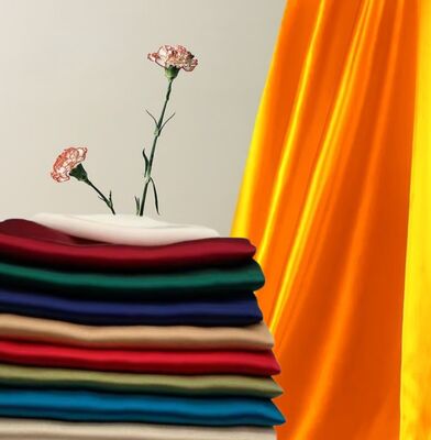 74% بوليستر 26% T800 210gsm ثوب ملابس المساء المواد الموحدة الملابس الخارجية