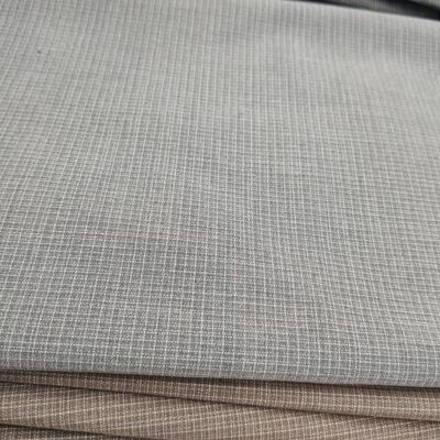 240gsm TR النسيج المناسب مع نمط التحقق الدقيق - 85% بوليستر 11% رايون 4% نسيج موحد سباندكس