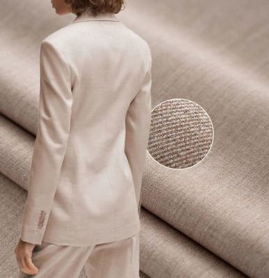 66% Polyester 30% Rayon 4% Spandex Business Material Uniform Dress Pants And Skirts Travel Suits Fabric